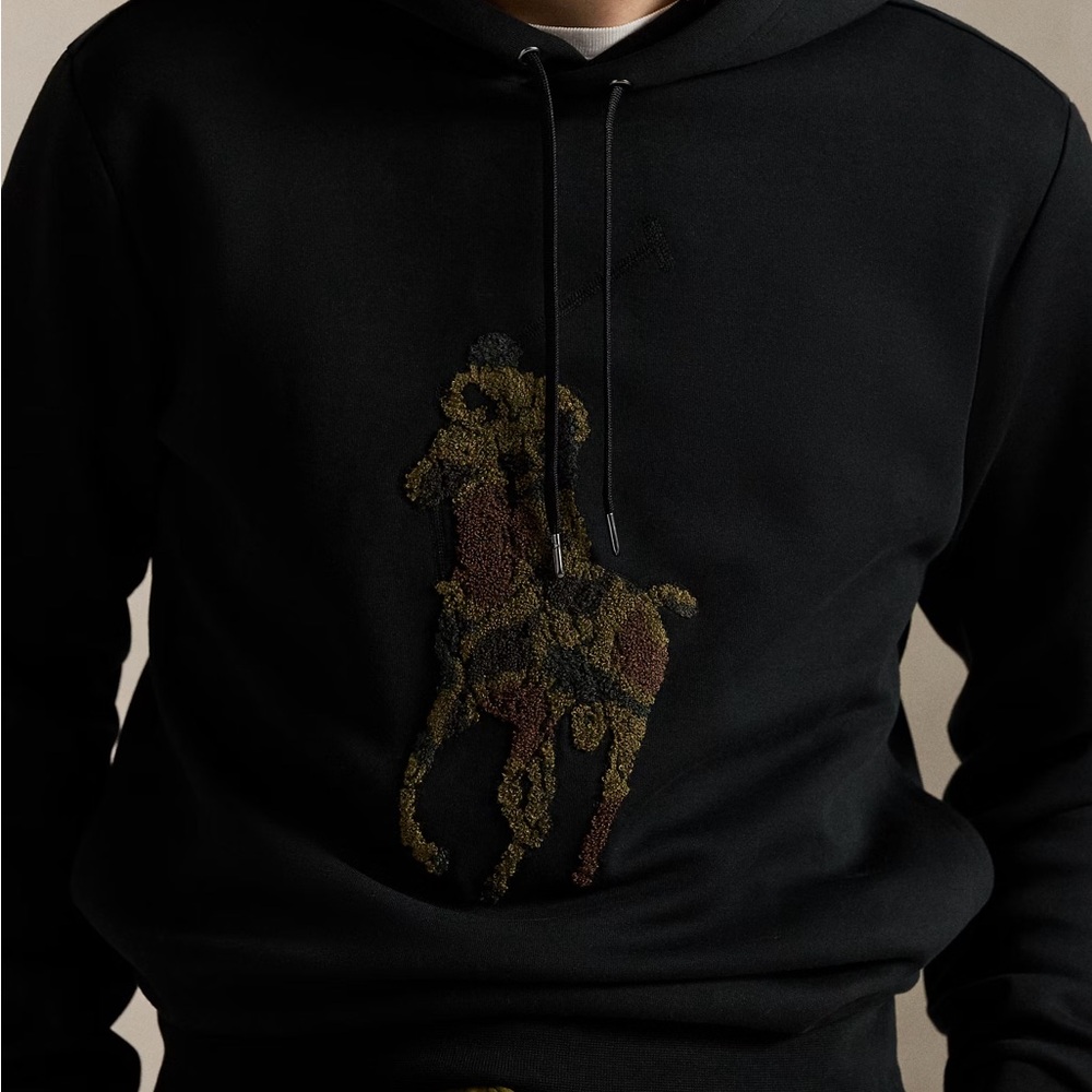Ralph Lauren Big Pony Double-Knit Hoodie - Picture 4 of 4